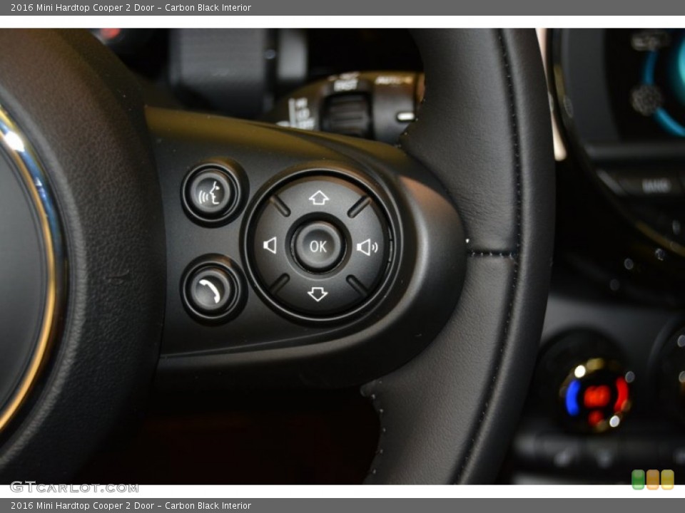 Carbon Black Interior Controls for the 2016 Mini Hardtop Cooper 2 Door #106638984