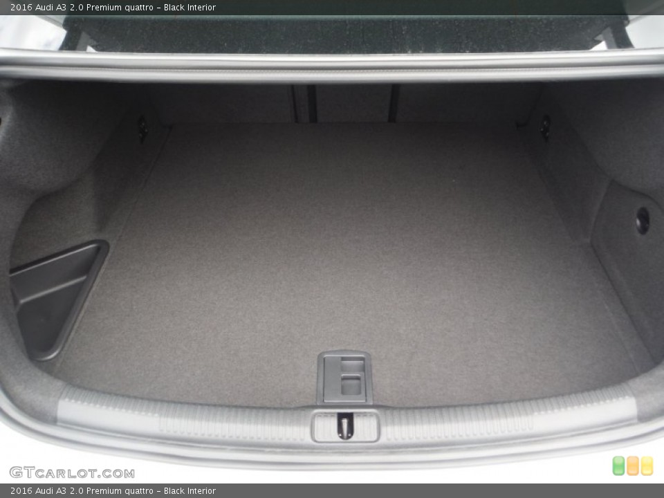 Black Interior Trunk for the 2016 Audi A3 2.0 Premium quattro #106655096