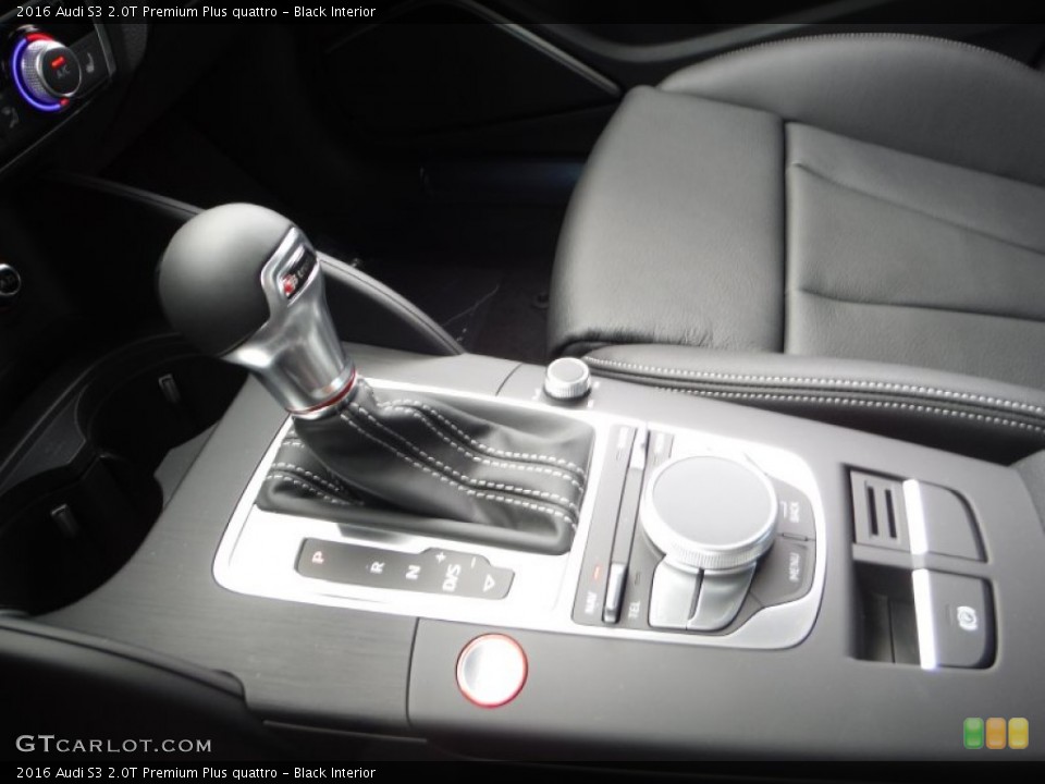 Black Interior Transmission for the 2016 Audi S3 2.0T Premium Plus quattro #106655843