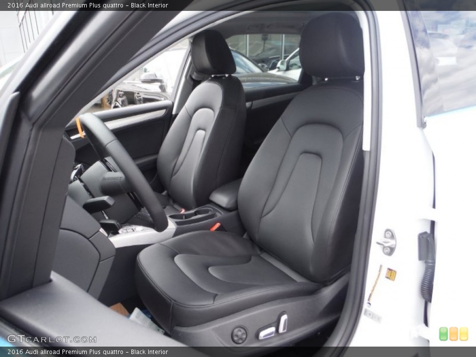 Black Interior Front Seat for the 2016 Audi allroad Premium Plus quattro #106657535