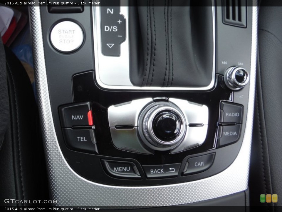 Black Interior Controls for the 2016 Audi allroad Premium Plus quattro #106657619