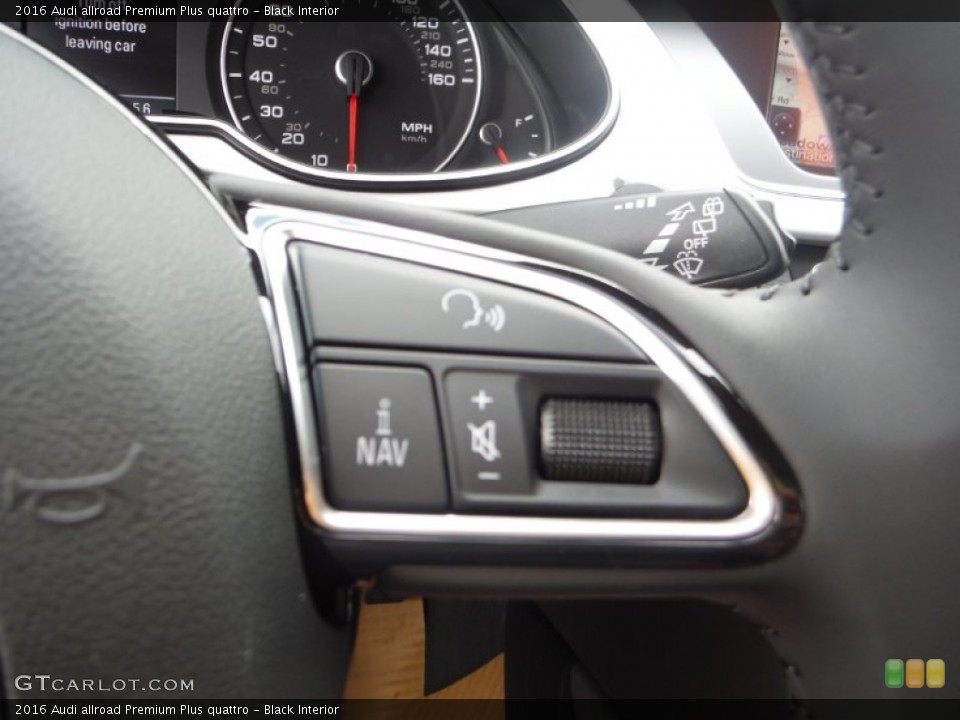 Black Interior Controls for the 2016 Audi allroad Premium Plus quattro #106657655