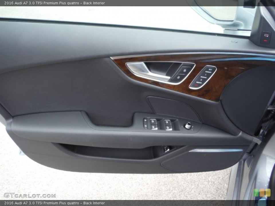 Black Interior Door Panel for the 2016 Audi A7 3.0 TFSI Premium Plus quattro #106659131