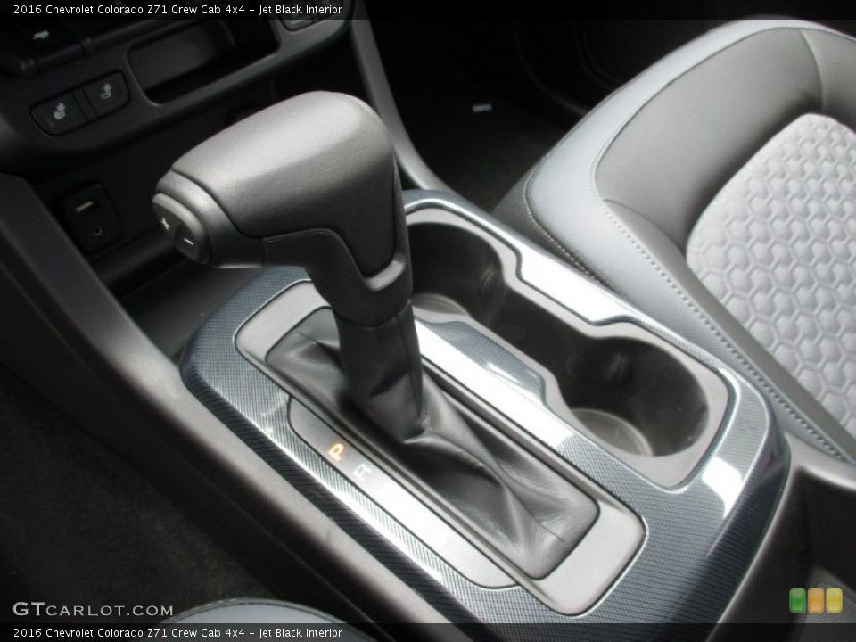 Jet Black Interior Transmission for the 2016 Chevrolet Colorado Z71 Crew Cab 4x4 #106662551