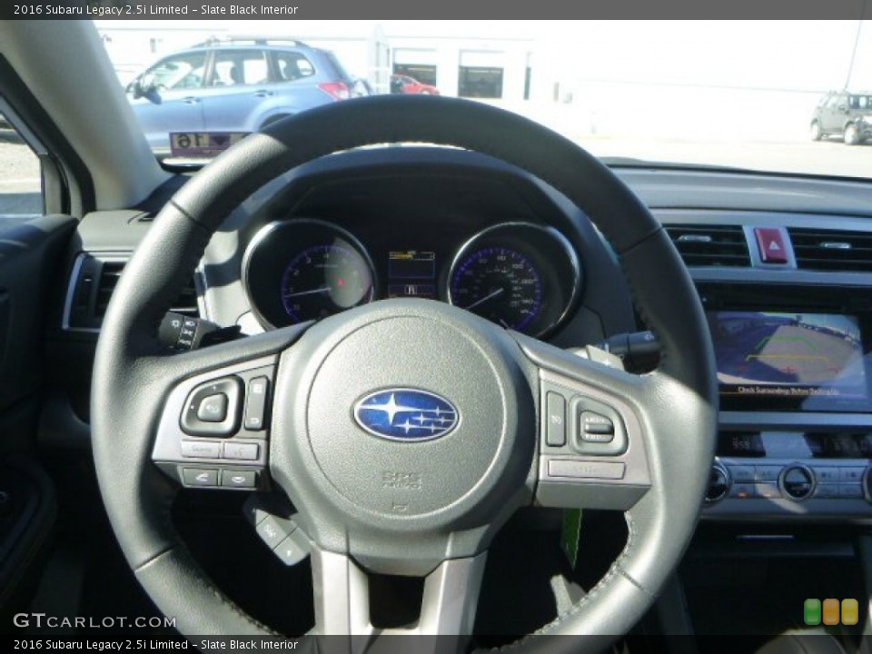 Slate Black Interior Steering Wheel for the 2016 Subaru Legacy 2.5i Limited #106666712