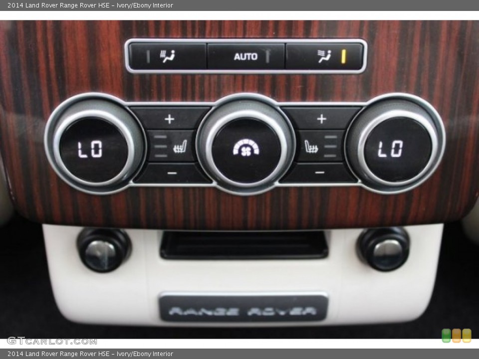 Ivory/Ebony Interior Controls for the 2014 Land Rover Range Rover HSE #106668968