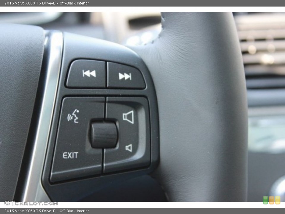 Off-Black Interior Controls for the 2016 Volvo XC60 T6 Drive-E #106672184