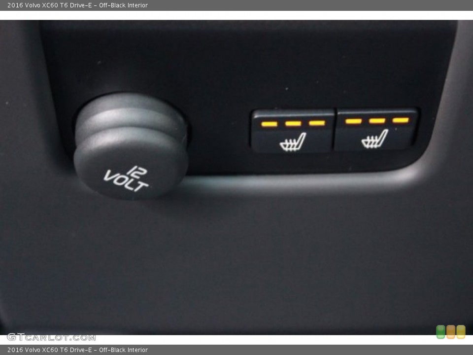 Off-Black Interior Controls for the 2016 Volvo XC60 T6 Drive-E #106672310