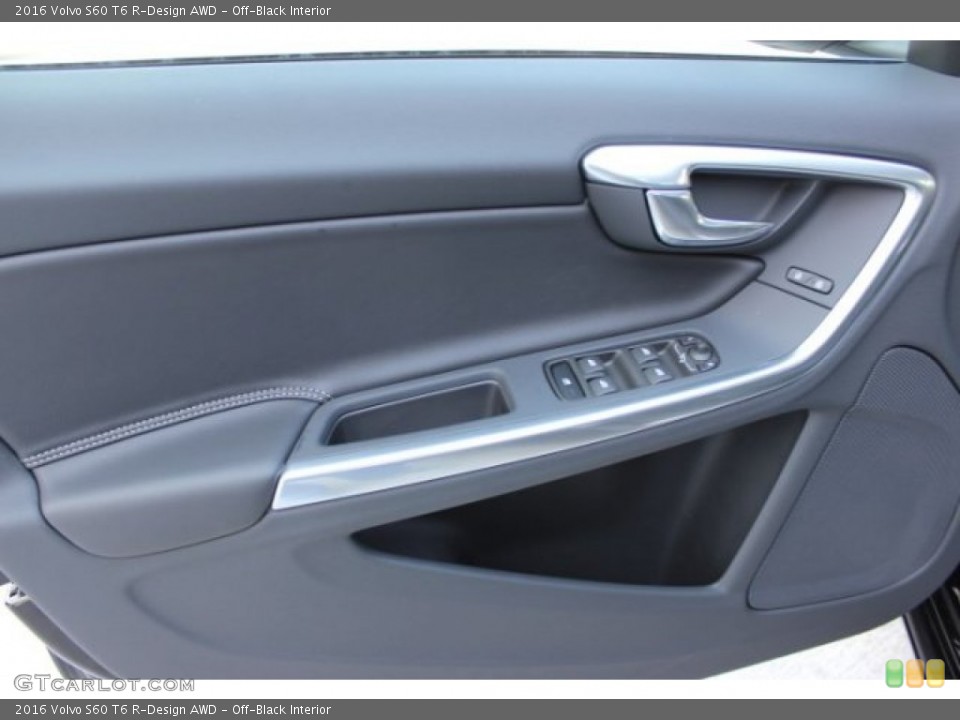 Off-Black Interior Door Panel for the 2016 Volvo S60 T6 R-Design AWD #106672700