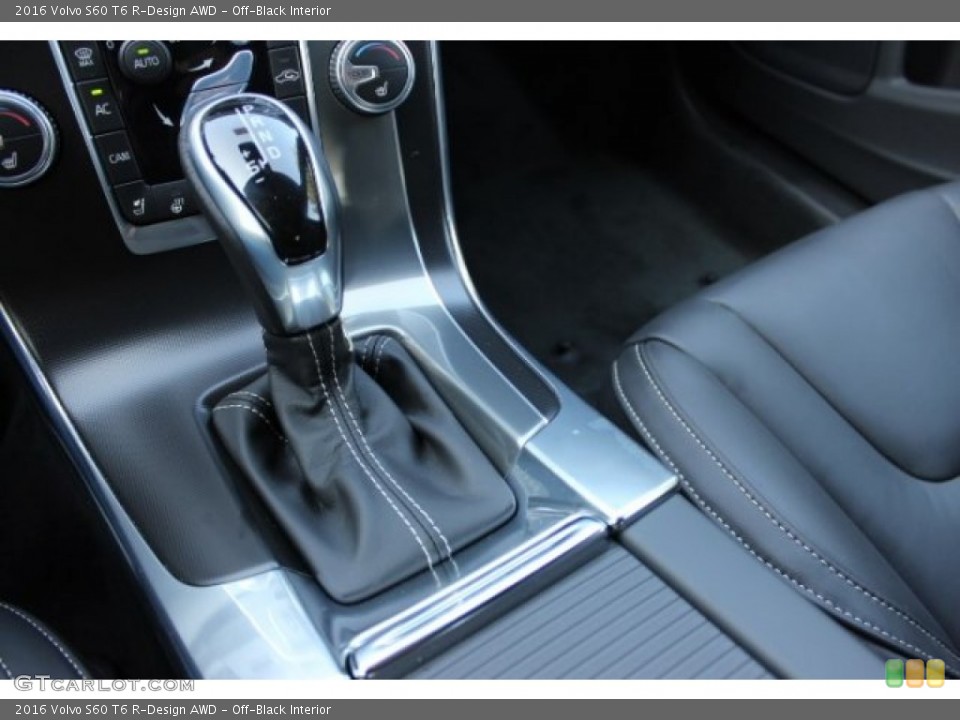 Off-Black Interior Transmission for the 2016 Volvo S60 T6 R-Design AWD #106672829