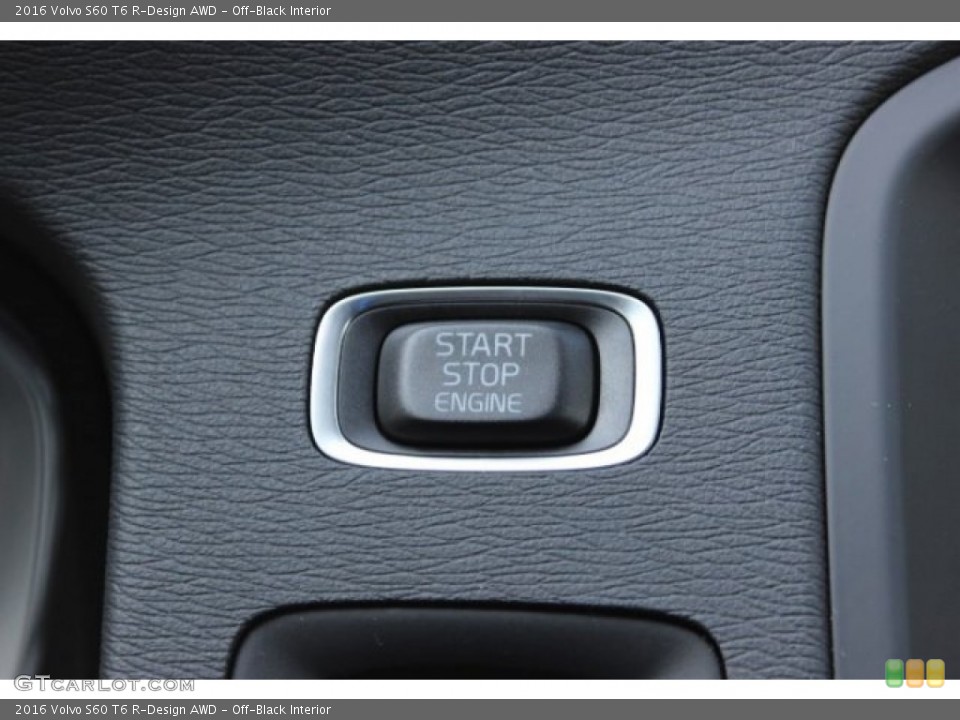 Off-Black Interior Controls for the 2016 Volvo S60 T6 R-Design AWD #106672853