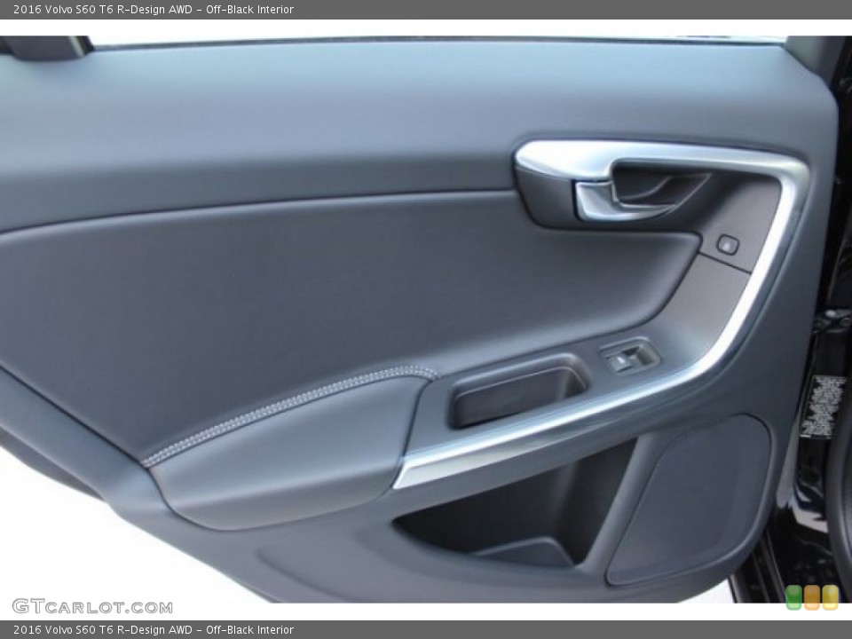 Off-Black Interior Door Panel for the 2016 Volvo S60 T6 R-Design AWD #106673099