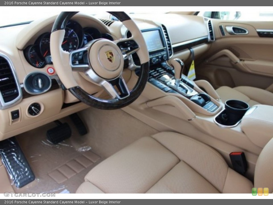 Luxor Beige Interior Prime Interior for the 2016 Porsche Cayenne  #106673465