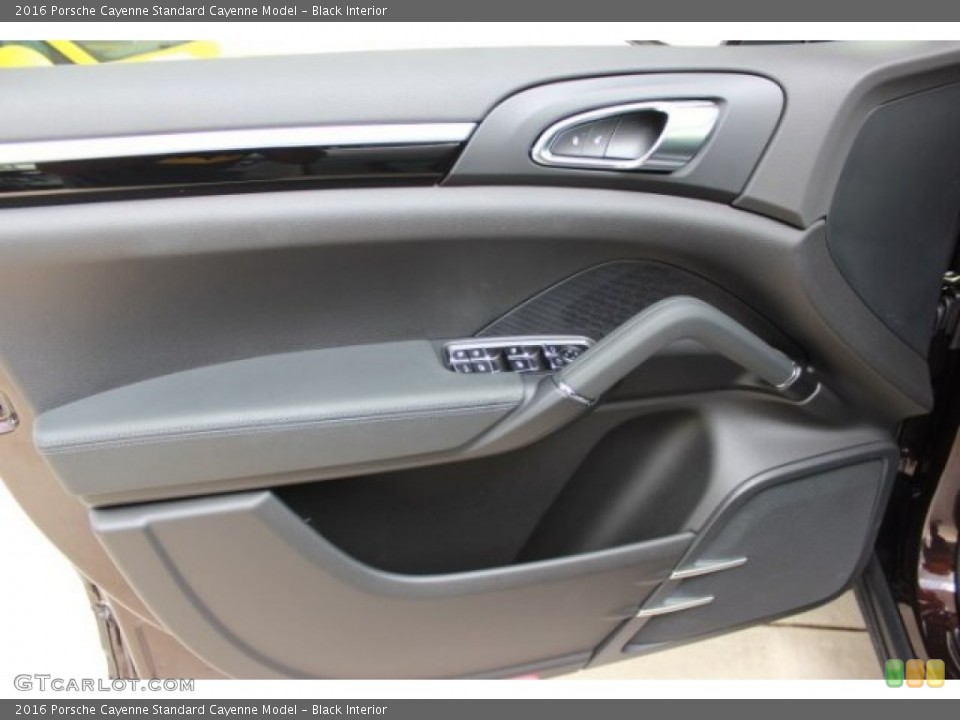Black Interior Door Panel for the 2016 Porsche Cayenne  #106674425