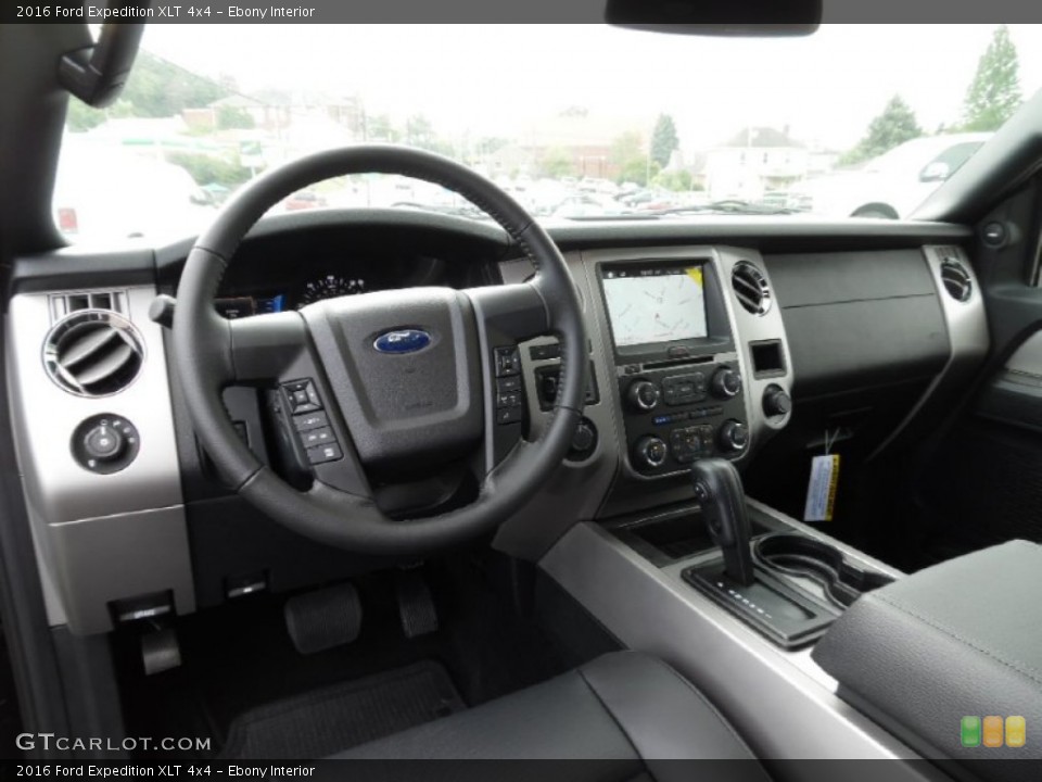Ebony Interior Prime Interior for the 2016 Ford Expedition XLT 4x4 #106675496