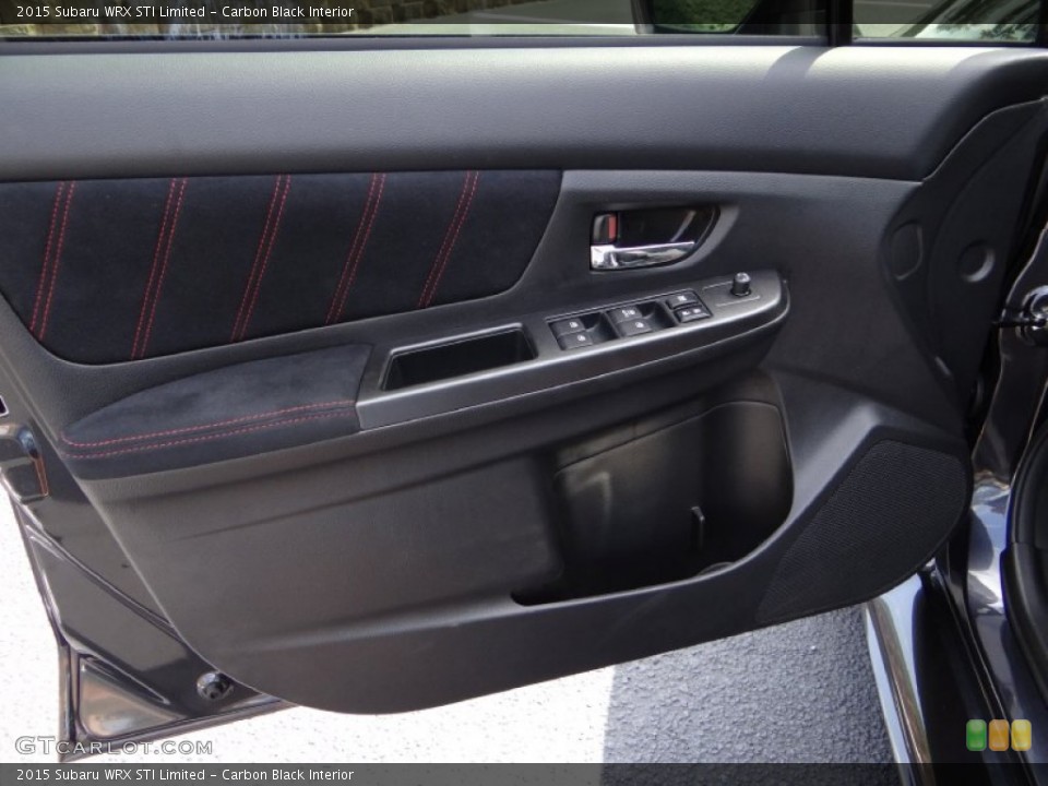 Carbon Black Interior Door Panel for the 2015 Subaru WRX STI Limited #106681220