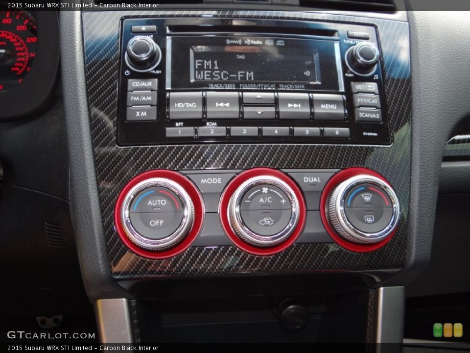 Carbon Black Interior Audio System for the 2015 Subaru WRX STI Limited #106681607