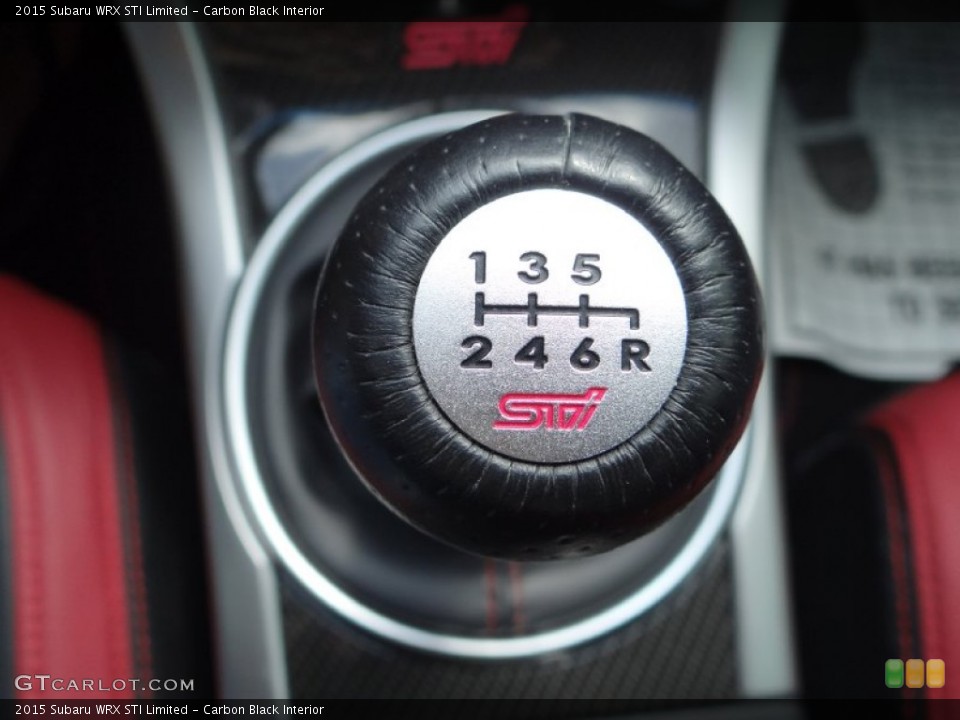 Carbon Black Interior Transmission for the 2015 Subaru WRX STI Limited #106681784
