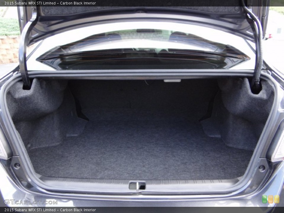 Carbon Black Interior Trunk for the 2015 Subaru WRX STI Limited #106681928