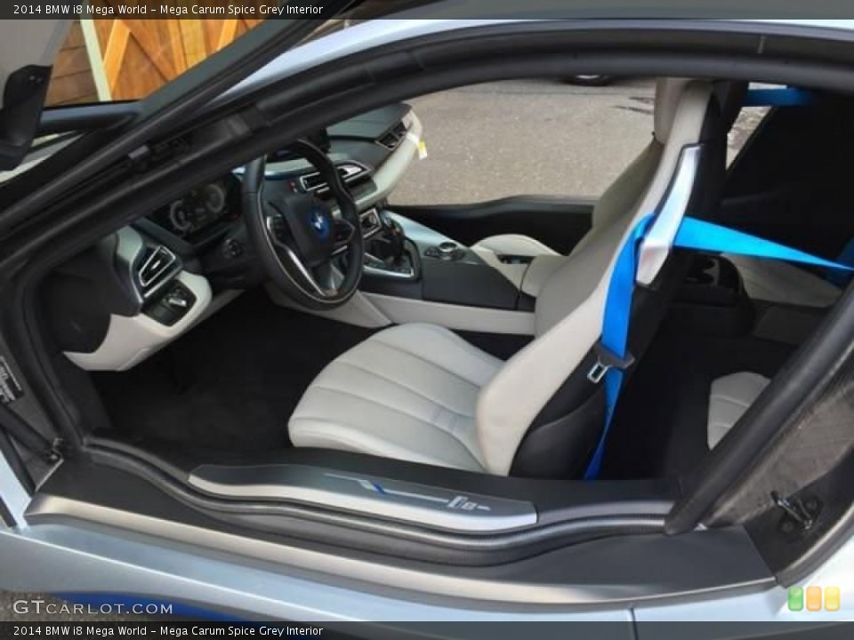 Mega Carum Spice Grey Interior Photo for the 2014 BMW i8 Mega World #106693921