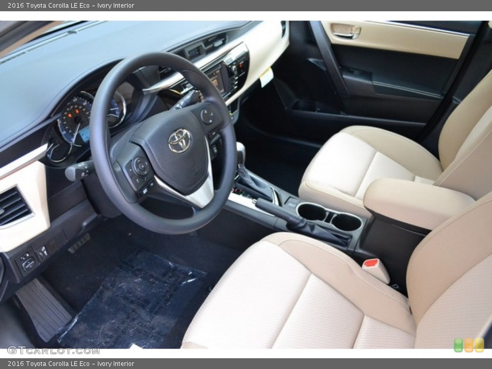 Ivory Interior Prime Interior for the 2016 Toyota Corolla LE Eco #106700677