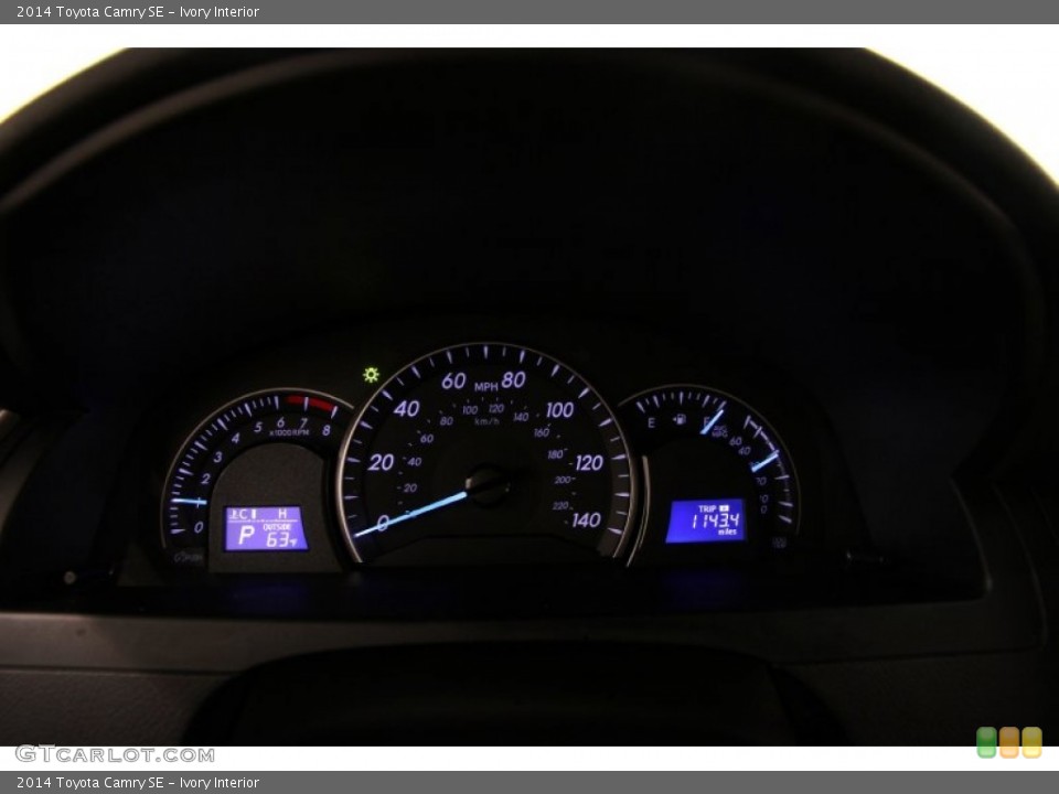 Ivory Interior Gauges for the 2014 Toyota Camry SE #106702669
