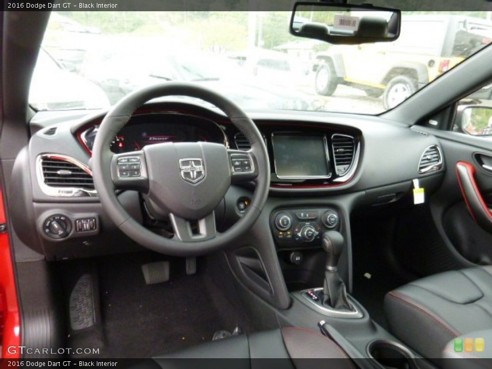 Black Interior Photo for the 2016 Dodge Dart GT #106703254