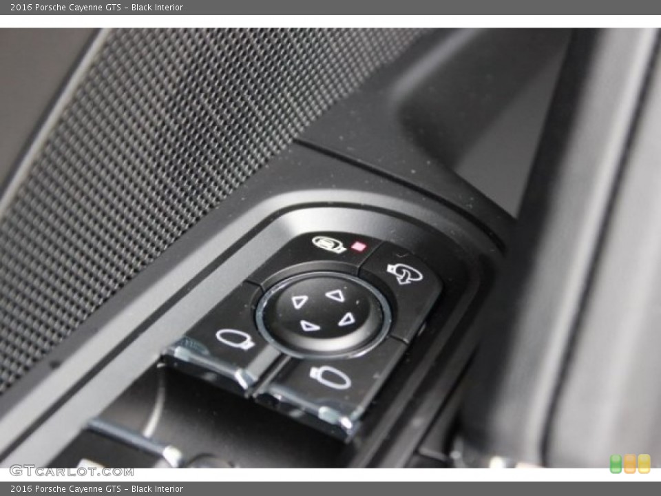 Black Interior Controls for the 2016 Porsche Cayenne GTS #106703730