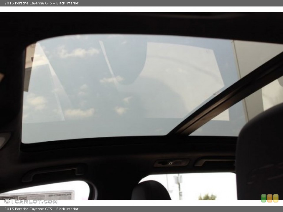 Black Interior Sunroof for the 2016 Porsche Cayenne GTS #106704319