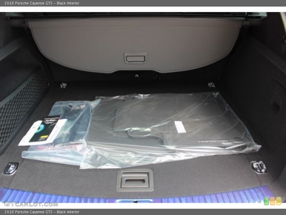 Black Interior Trunk for the 2016 Porsche Cayenne GTS #106704451