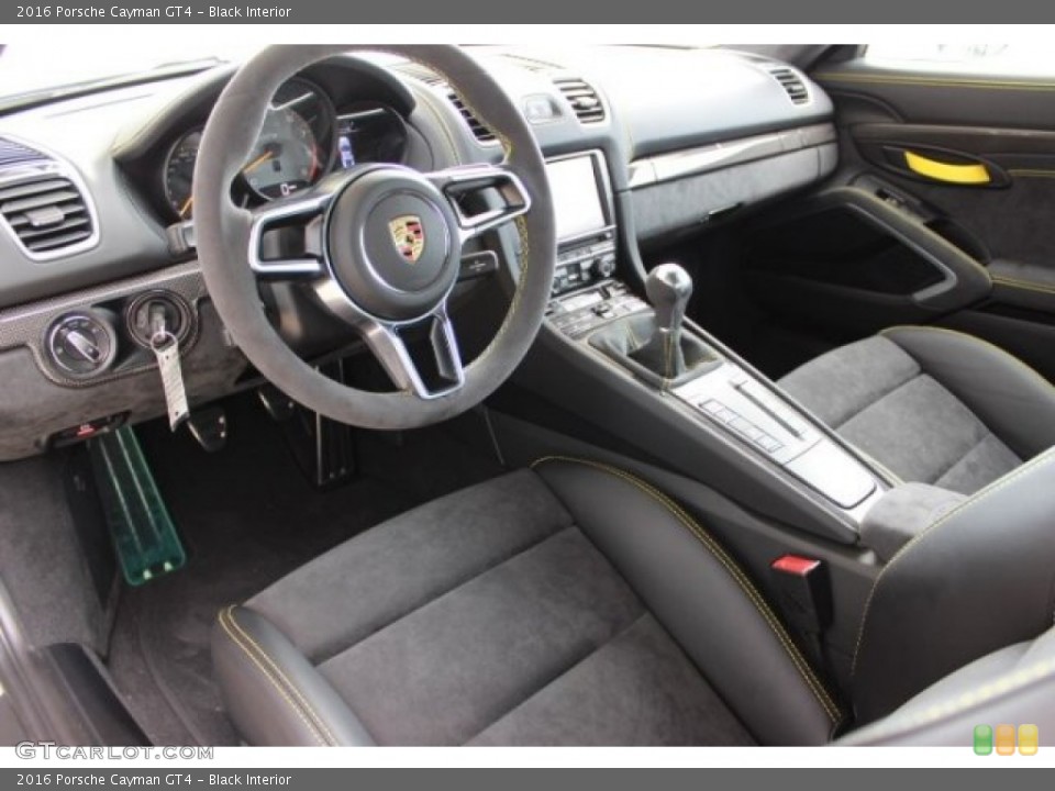 Black Interior Prime Interior for the 2016 Porsche Cayman GT4 #106706629