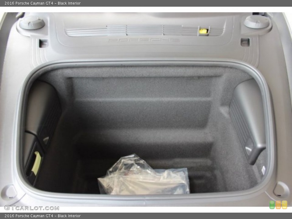 Black Interior Trunk for the 2016 Porsche Cayman GT4 #106706992