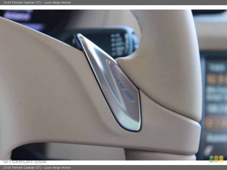 Luxor Beige Interior Transmission for the 2016 Porsche Cayman GTS #106707556