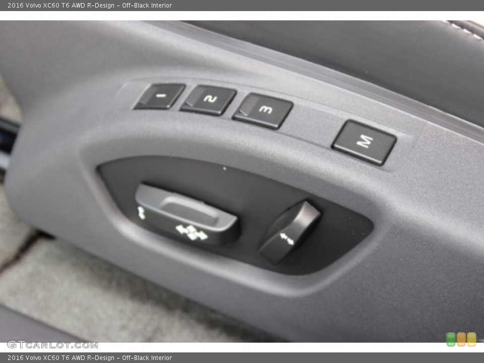 Off-Black Interior Controls for the 2016 Volvo XC60 T6 AWD R-Design #106713038