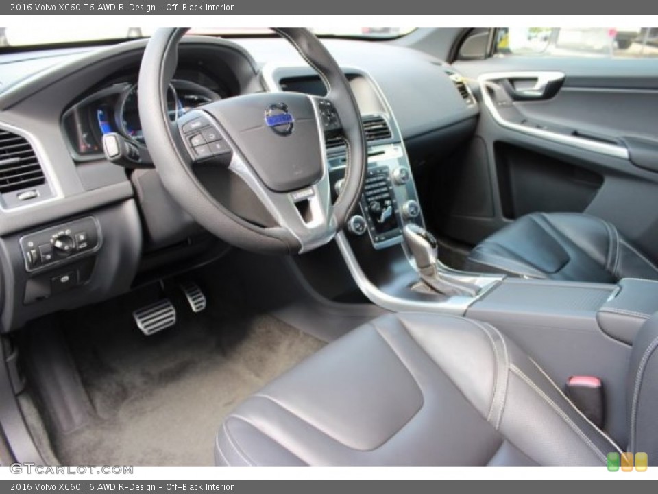 Off-Black Interior Photo for the 2016 Volvo XC60 T6 AWD R-Design #106713049