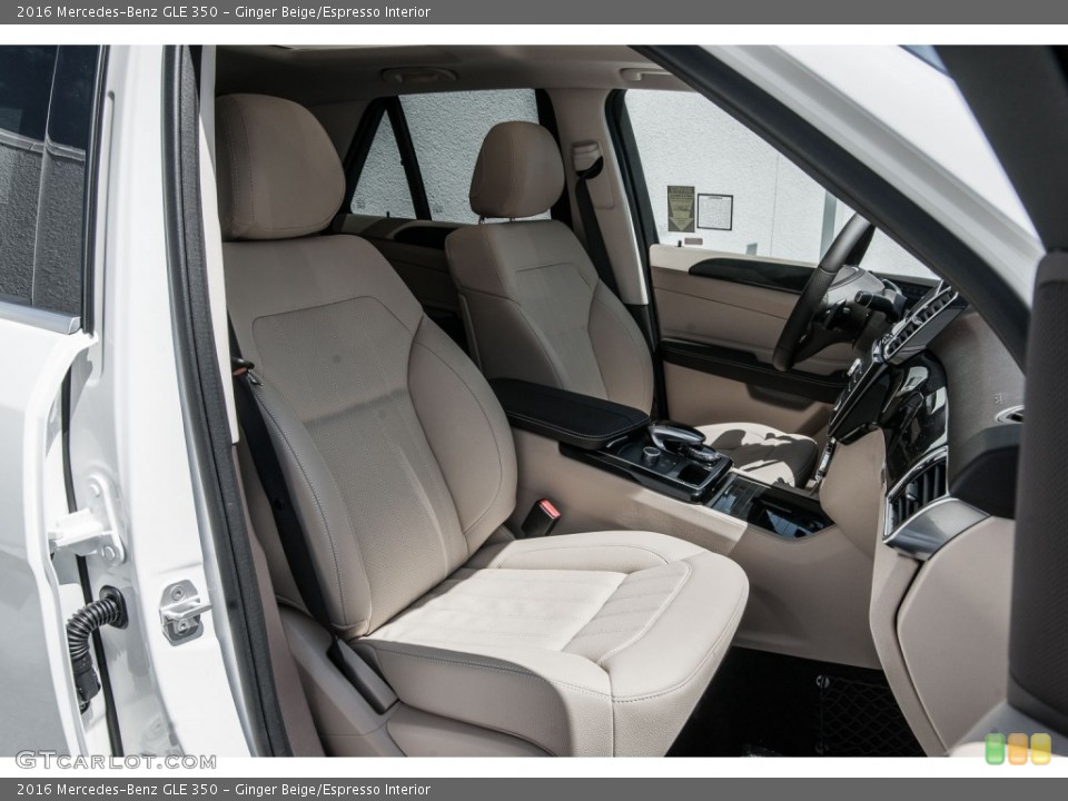 Ginger Beige/Espresso Interior Photo for the 2016 Mercedes-Benz GLE 350 #106715437