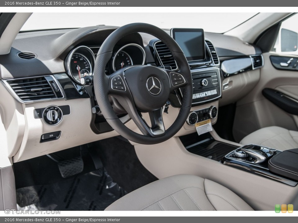 Ginger Beige/Espresso Interior Prime Interior for the 2016 Mercedes-Benz GLE 350 #106715500