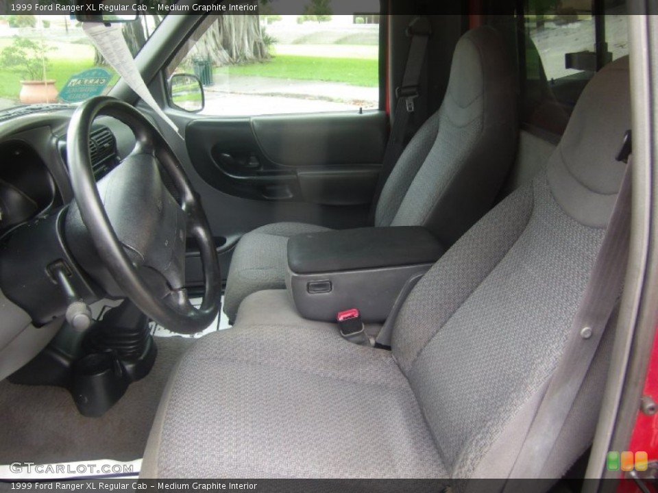 Medium Graphite Interior Photo for the 1999 Ford Ranger XL Regular Cab #106716997
