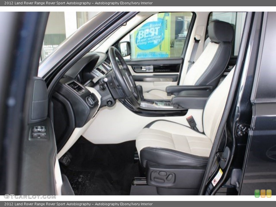 Autobiography Ebony/Ivory Interior Photo for the 2012 Land Rover Range Rover Sport Autobiography #106718296