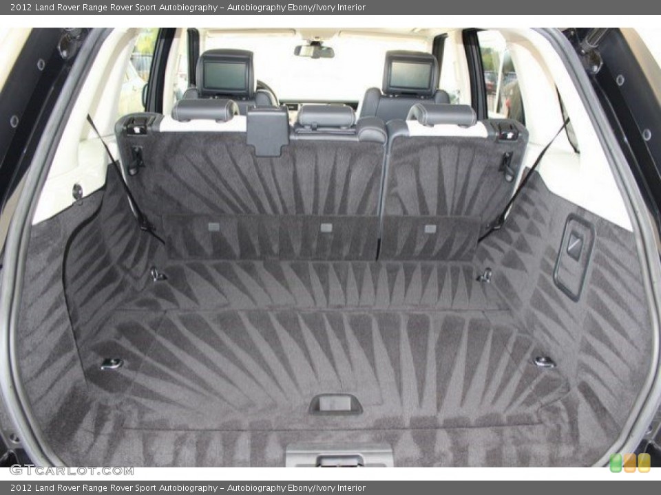 Autobiography Ebony/Ivory Interior Trunk for the 2012 Land Rover Range Rover Sport Autobiography #106718974