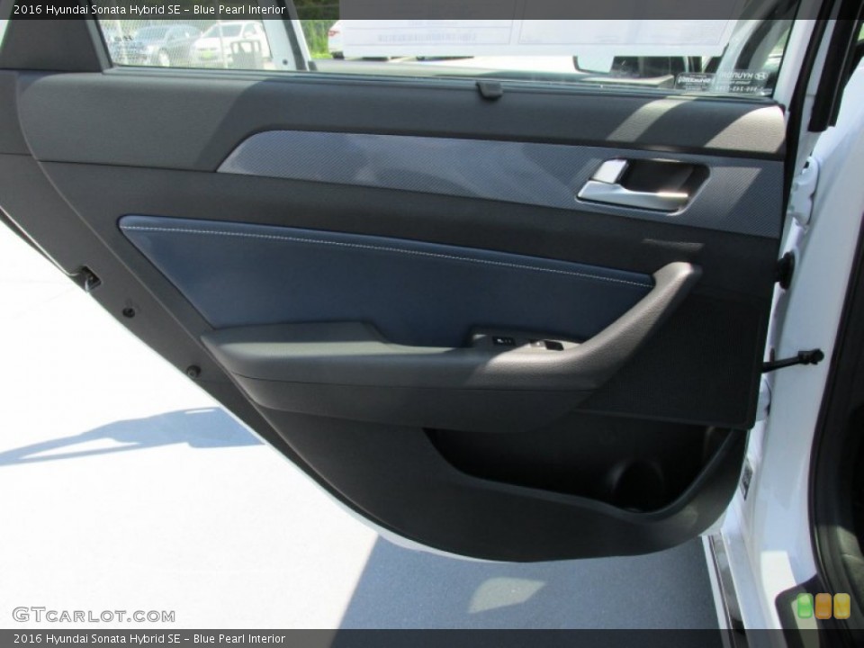 Blue Pearl Interior Door Panel for the 2016 Hyundai Sonata Hybrid SE #106721624
