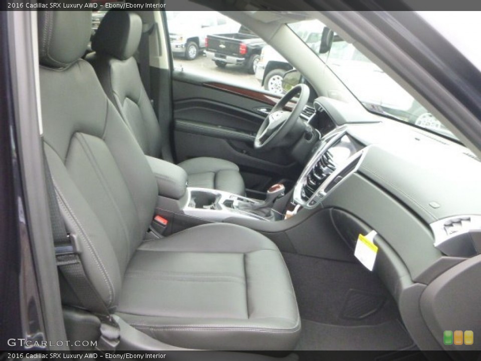 Ebony/Ebony Interior Photo for the 2016 Cadillac SRX Luxury AWD #106727778