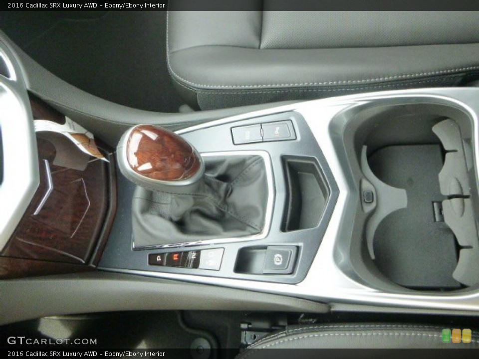 Ebony/Ebony Interior Transmission for the 2016 Cadillac SRX Luxury AWD #106728061