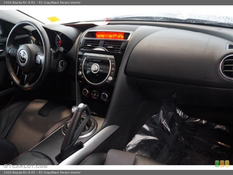 R3 Gray/Black Recaro Interior Photo for the 2009 Mazda RX-8 R3 #106756795