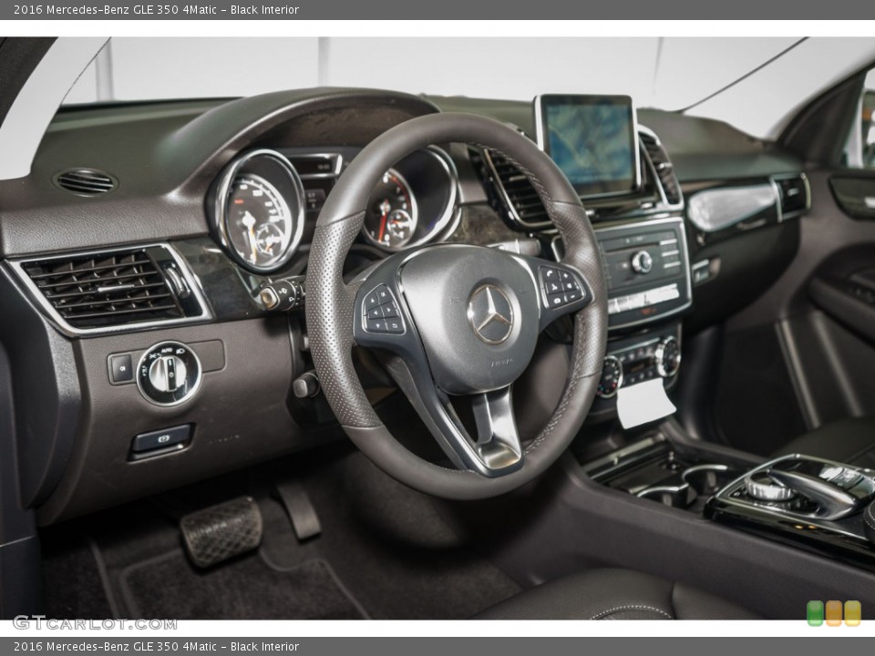 Black Interior Dashboard for the 2016 Mercedes-Benz GLE 350 4Matic #106759613