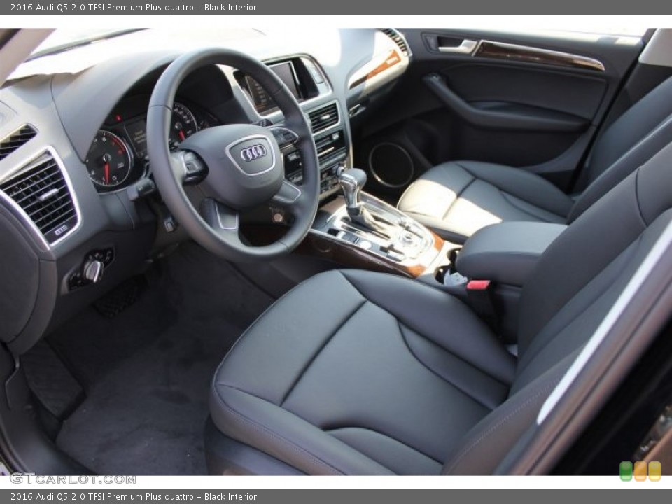Black Interior Photo for the 2016 Audi Q5 2.0 TFSI Premium Plus quattro #106766096