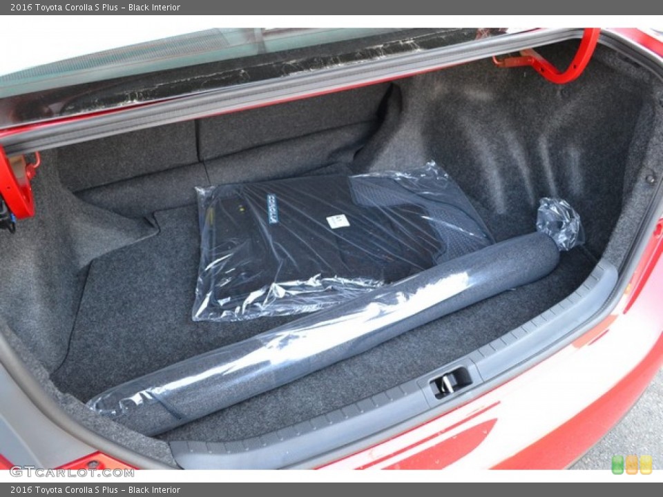 Black Interior Trunk for the 2016 Toyota Corolla S Plus #106766900