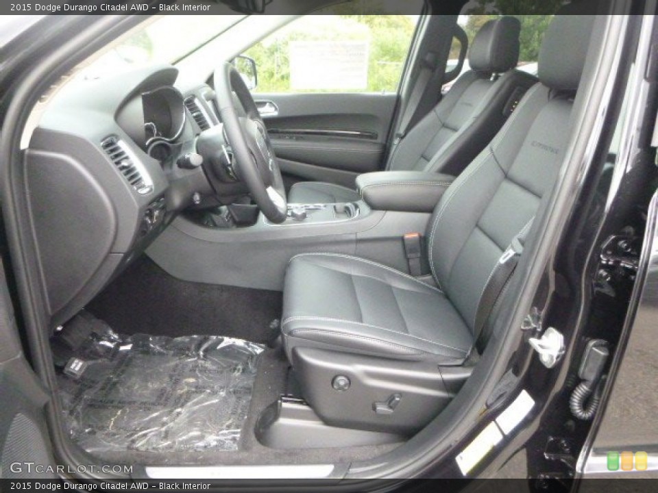 Black Interior Photo for the 2015 Dodge Durango Citadel AWD #106768091