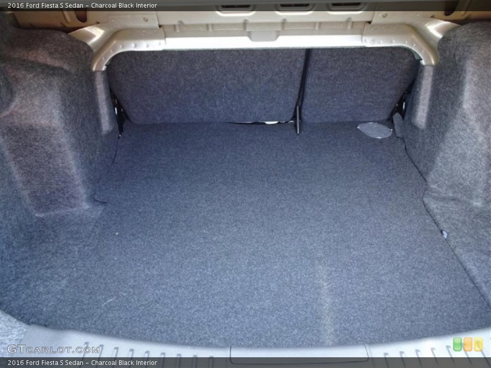 Charcoal Black Interior Trunk for the 2016 Ford Fiesta S Sedan #106768469