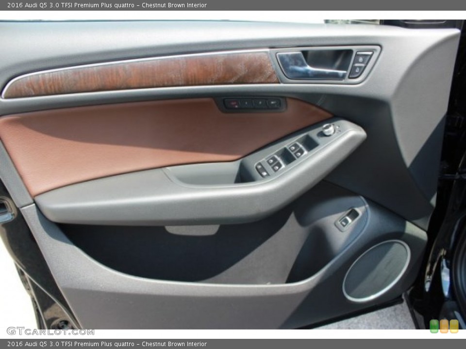 Chestnut Brown Interior Door Panel for the 2016 Audi Q5 3.0 TFSI Premium Plus quattro #106771526